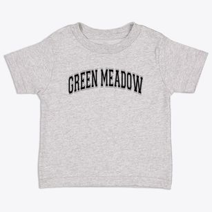 Green Meadow Elementary School Varsity Arch Toddler T-Shirt