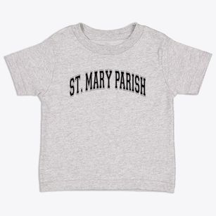 St Mary Parish Varsity Arch Toddler T-Shirt