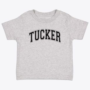 Tucker Elementary School Varsity Arch Toddler T-Shirt