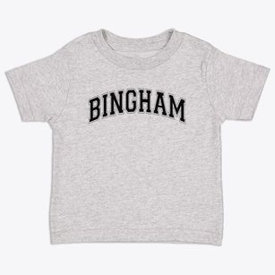 Bingham Elementary School Varsity Arch Toddler T-Shirt