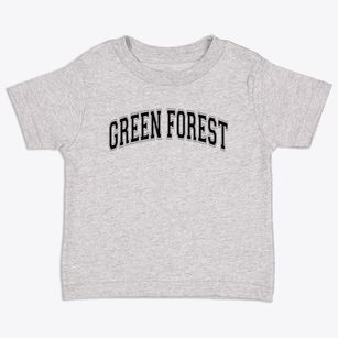 Green Forest Elementary School Varsity Arch Toddler T-Shirt