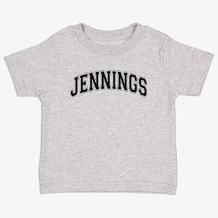 Jennings Junior High School Varsity Arch Toddler T-Shirt