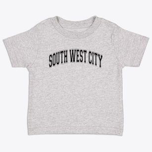 South West City Elementary School Varsity Arch Toddler T-Shirt