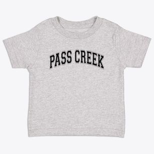 Pass Creek Elementary School Varsity Arch Toddler T-Shirt