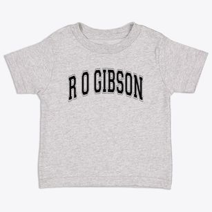 R O Gibson Middle School Varsity Arch Toddler T-Shirt