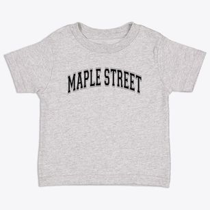 Maple Street Elementary School Varsity Arch Toddler T-Shirt