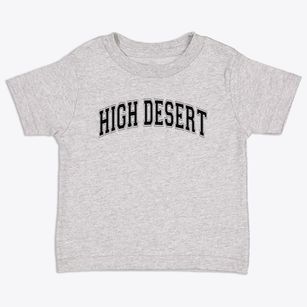 High Desert Montessori School Varsity Arch Toddler T-Shirt