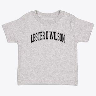 Lester D Wilson Elementary School Varsity Arch Toddler T-Shirt