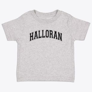 Halloran Elementary School 22 Varsity Arch Toddler T-Shirt
