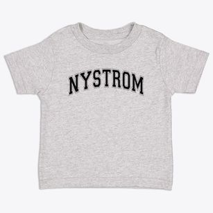 Nystrom Elementary School Varsity Arch Toddler T-Shirt