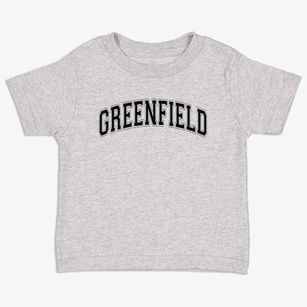 Greenfield High School Varsity Arch Toddler T-Shirt