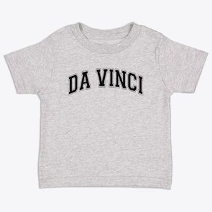 Da Vinci Varsity Arch Toddler T-Shirt