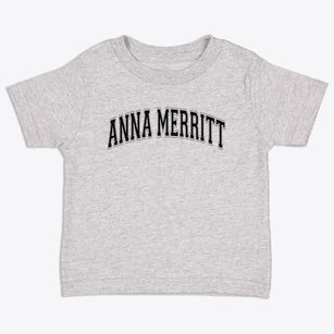 Anna Merritt Elementary School Varsity Arch Toddler T-Shirt