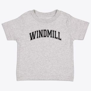 Windmill Montessori School Varsity Arch Toddler T-Shirt