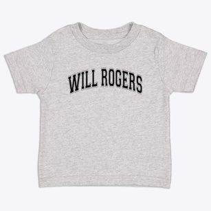 Will Rogers Elementary School Varsity Arch Toddler T-Shirt