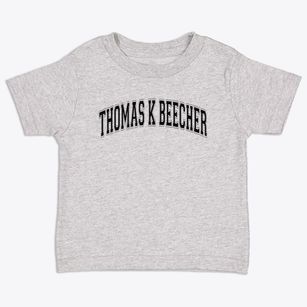 Thomas K Beecher Elementary School Varsity Arch Toddler T-Shirt