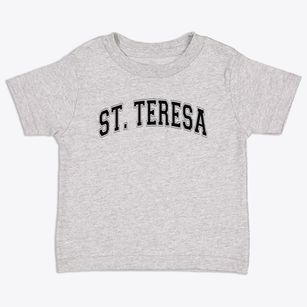 St Teresa School Varsity Arch Toddler T-Shirt