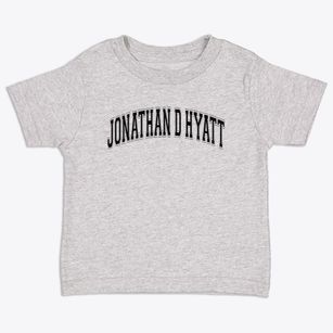 Ps 154 Jonathan D Hyatt Varsity Arch Toddler T-Shirt