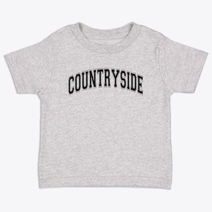 Countryside Montessori School Varsity Arch Toddler T-Shirt