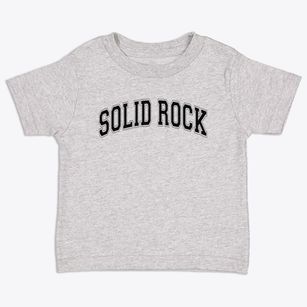 Solid Rock Christian School Varsity Arch Toddler T-Shirt