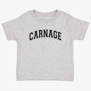Carnage Middle School Varsity Arch Toddler T-Shirt