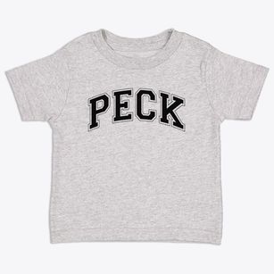 Peck Elementary School Varsity Arch Toddler T-Shirt