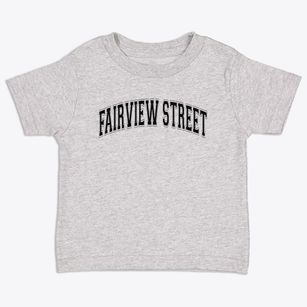 Fairview Street Elementary School Varsity Arch Toddler T-Shirt