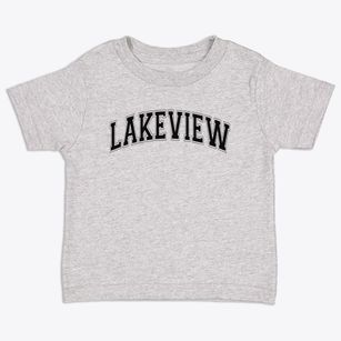 Lakeview Continuous Progress Academy Varsity Arch Toddler T-Shirt