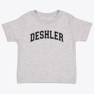 Deshler Elementary School Varsity Arch Toddler T-Shirt