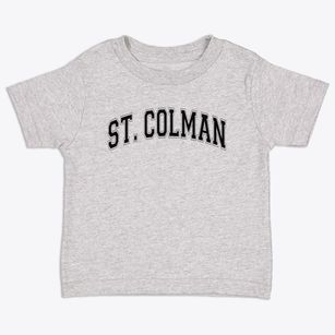 St Colman Parish Varsity Arch Toddler T-Shirt