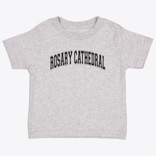 Rosary Cathedral School Varsity Arch Toddler T-Shirt