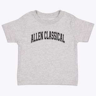 Allen Classical Traditional Academy Varsity Arch Toddler T-Shirt