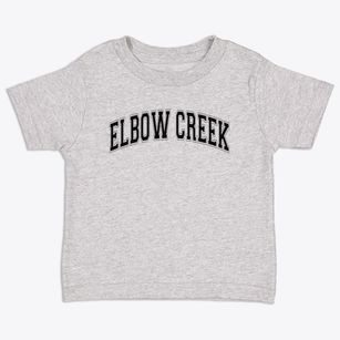 Elbow Creek Elementary School Varsity Arch Toddler T-Shirt
