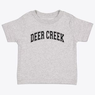 Deer Creek Elementary School Varsity Arch Toddler T-Shirt