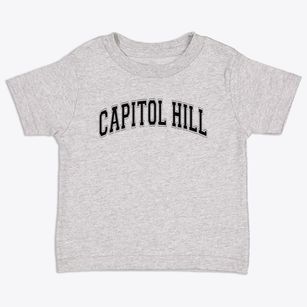 Capitol Hill High School Redskins Varsity Arch Toddler T-Shirt