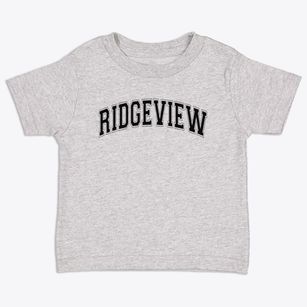 Ridgeview Elementary School Varsity Arch Toddler T-Shirt