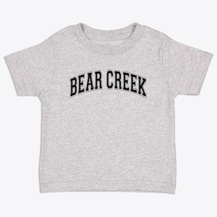 Bear Creek Elementary School Varsity Arch Toddler T-Shirt