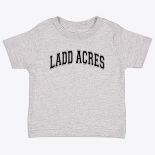 Ladd Acres Elementary School Varsity Arch Toddler T-Shirt