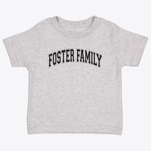 Foster Family Varsity Arch Toddler T-Shirt