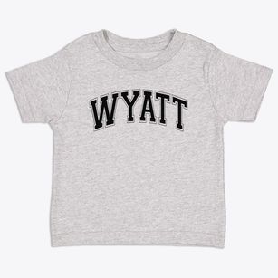 Wyatt Elementary School Varsity Arch Toddler T-Shirt