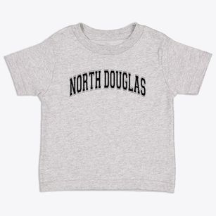 North Douglas Elementary School Varsity Arch Toddler T-Shirt