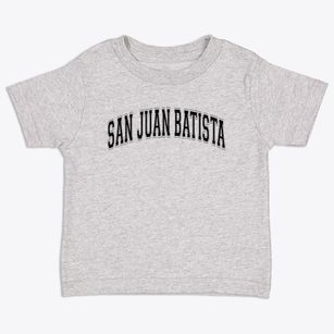 San Juan Batista Parish Varsity Arch Toddler T-Shirt