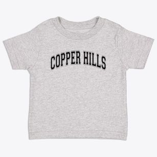 Copper Hills Elementary School Varsity Arch Toddler T-Shirt