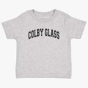 Colby Glass Elementary School Varsity Arch Toddler T-Shirt