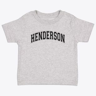 Henderson Middle School Varsity Arch Toddler T-Shirt