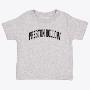 Preston Hollow Elementary School Varsity Arch Toddler T-Shirt