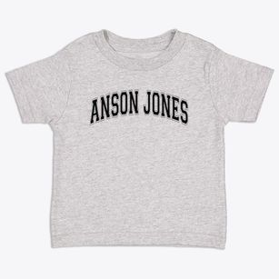 Anson Jones Elementary School Varsity Arch Toddler T-Shirt