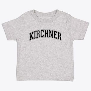 Kirchner Elementary School Varsity Arch Toddler T-Shirt