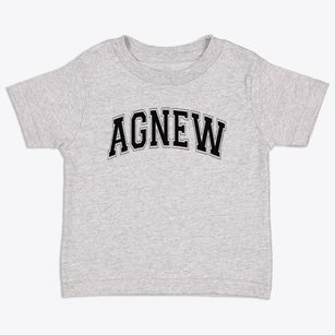 Agnew Middle School Varsity Arch Toddler T-Shirt