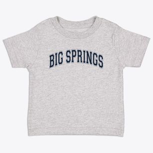 Big Springs Elementary School Varsity Arch Toddler T-Shirt